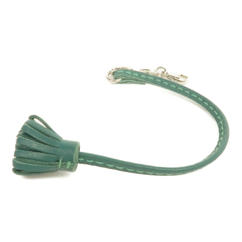 HERMES Milo皮革Carmencita銀扣掛飾/書籤-2