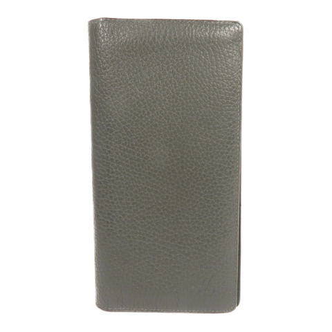LOUIS VUITTON 牛皮皮革Brazza Long Wallet銀扣長錢包