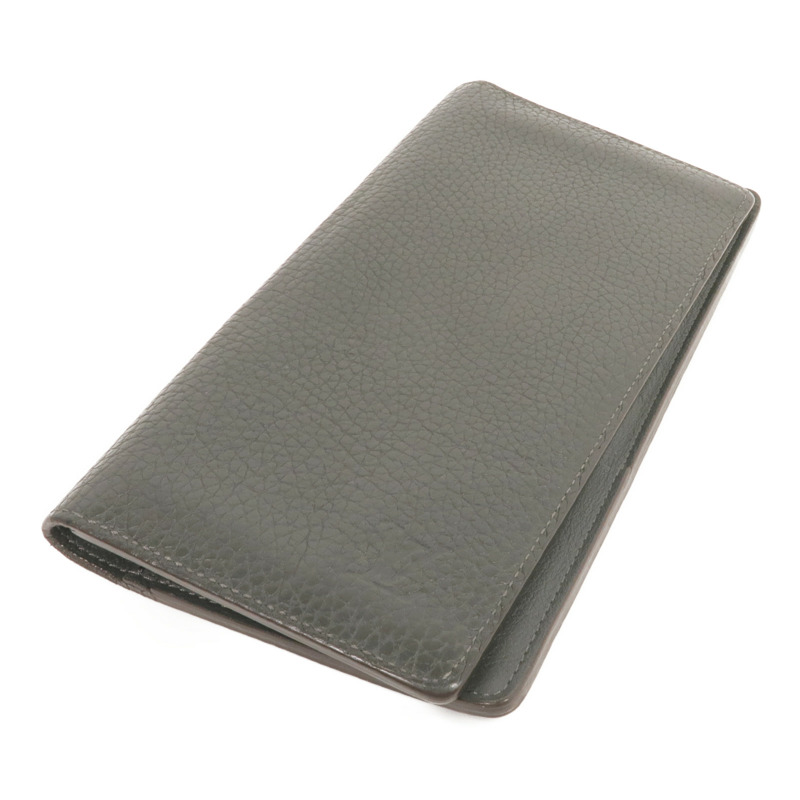 LOUIS VUITTON 牛皮皮革Brazza Long Wallet銀扣長錢包-3