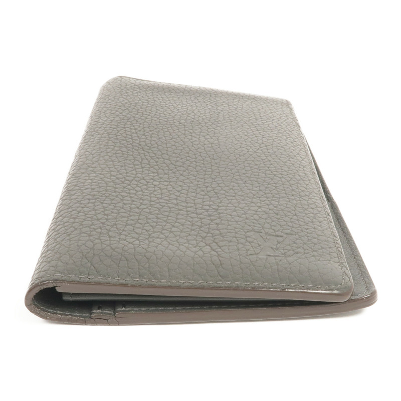 LOUIS VUITTON 牛皮皮革Brazza Long Wallet銀扣長錢包-5