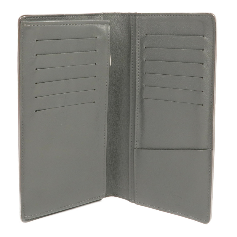 LOUIS VUITTON 牛皮皮革Brazza Long Wallet銀扣長錢包-6