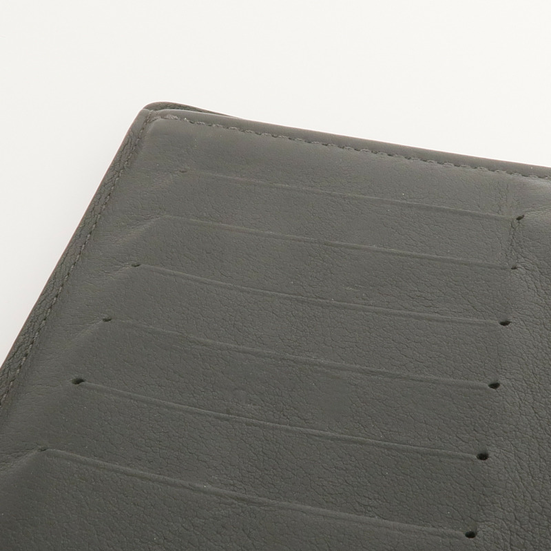 LOUIS VUITTON 牛皮皮革Brazza Long Wallet銀扣長錢包-8