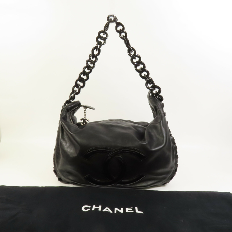 CHANEL 牛皮皮革Shoulder Bag肩背袋-10