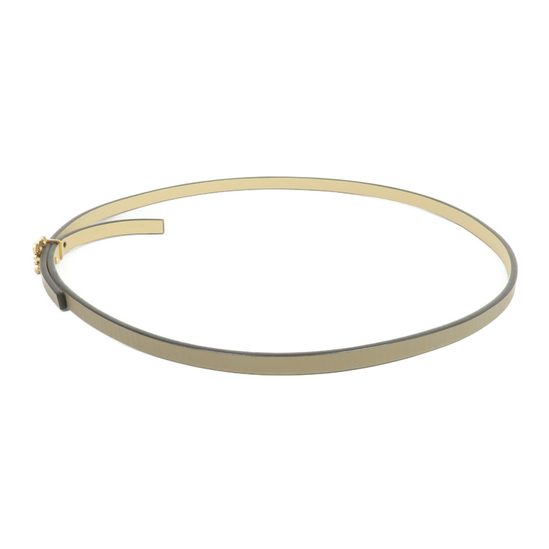 LOEWE 牛皮皮革Belt金扣皮帶-1