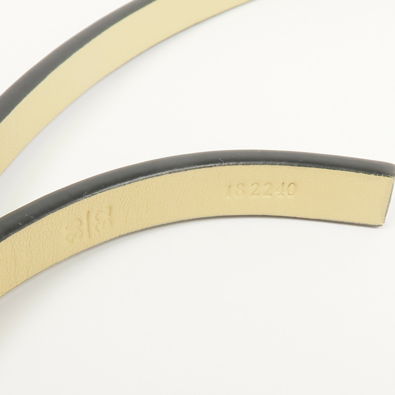 LOEWE 牛皮皮革Belt金扣皮帶-5