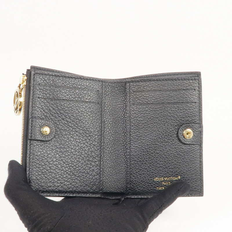 LOUIS VUITTON Monogram Empreinte Lisa Wallet金扣錢包-10