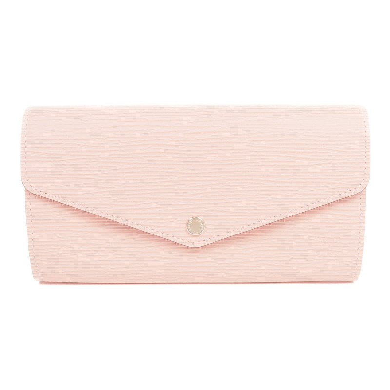LOUIS VUITTON Epi Portefeuille Sarah Wallet銀扣長錢包-0