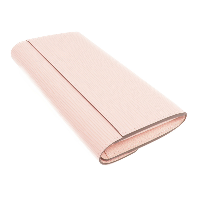 LOUIS VUITTON Epi Portefeuille Sarah Wallet銀扣長錢包-4