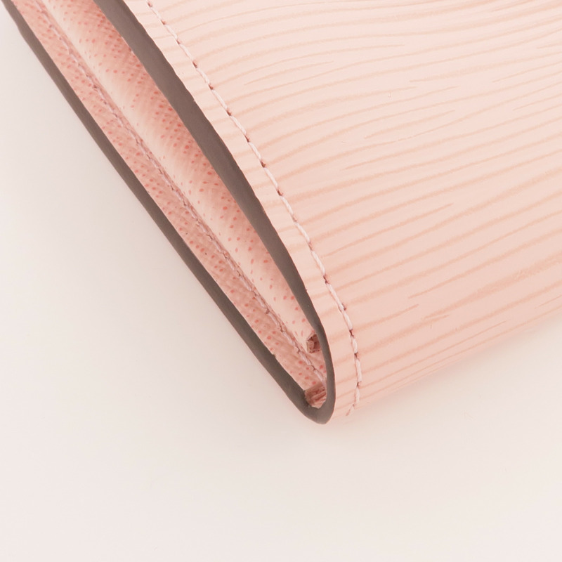 LOUIS VUITTON Epi Portefeuille Sarah Wallet銀扣長錢包-7