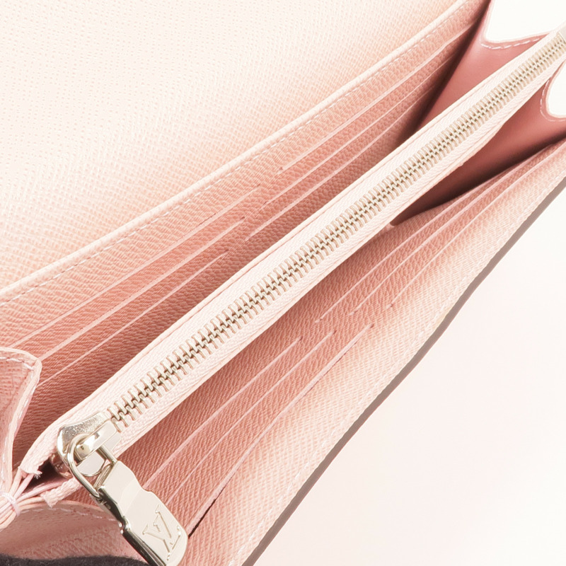 LOUIS VUITTON Epi Portefeuille Sarah Wallet銀扣長錢包-14