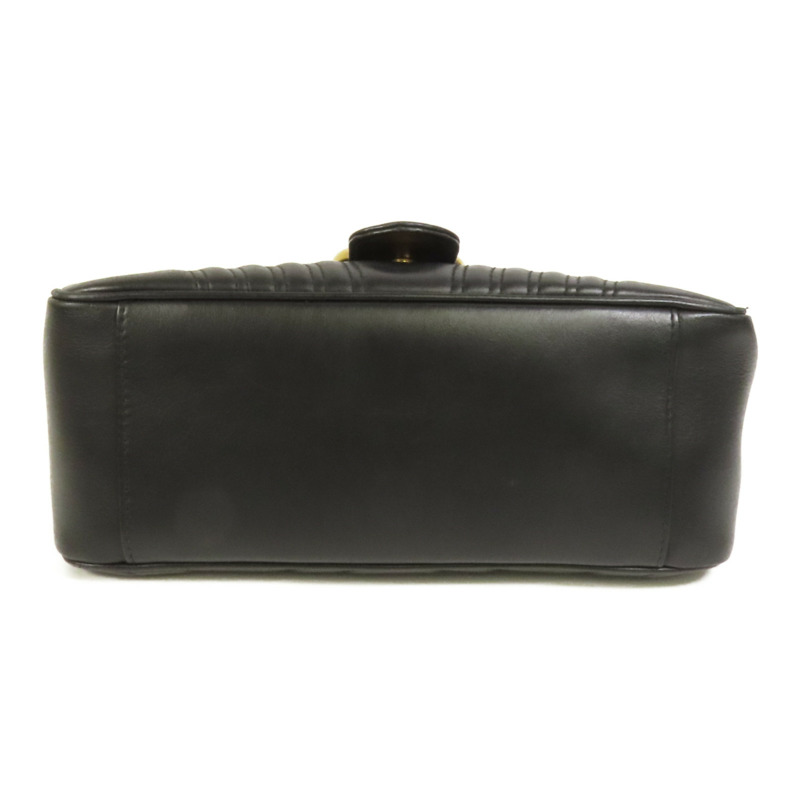 GUCCI 牛皮皮革GG Marmont金扣手挽肩背兩用袋-3