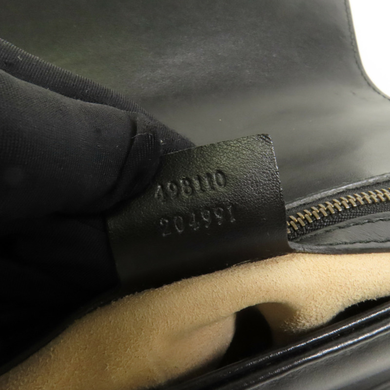 GUCCI 牛皮皮革GG Marmont金扣手挽肩背兩用袋-8