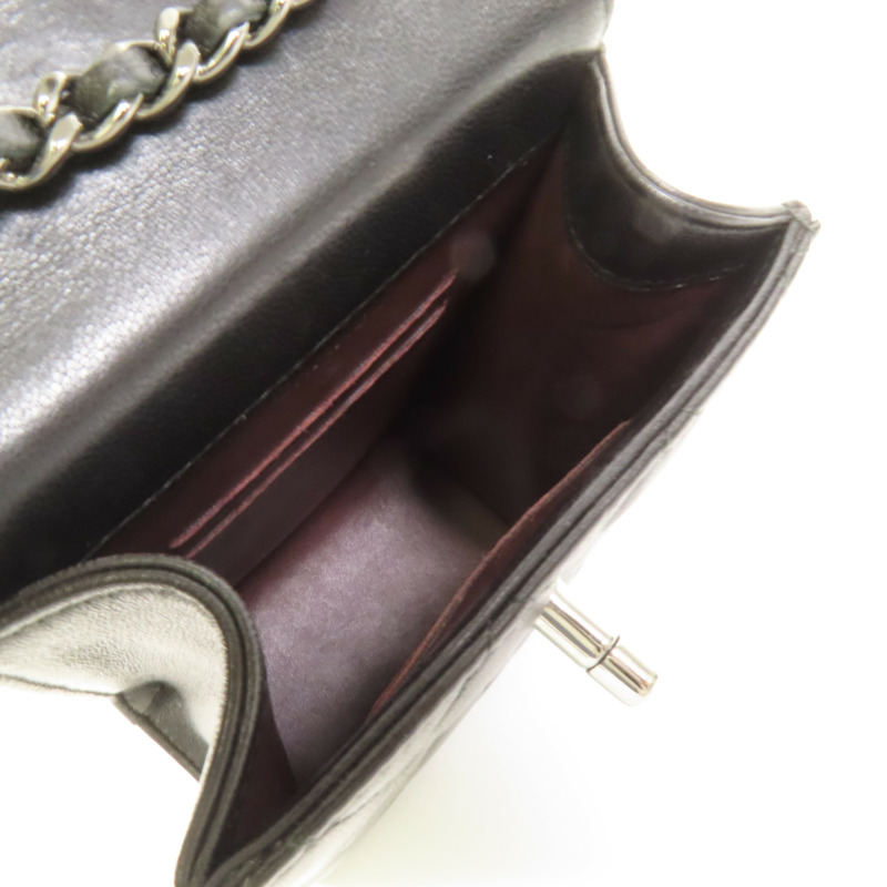 CHANEL 羊皮皮革Classic Quilted Trendy CC Phone鏈帶肩背袋-4