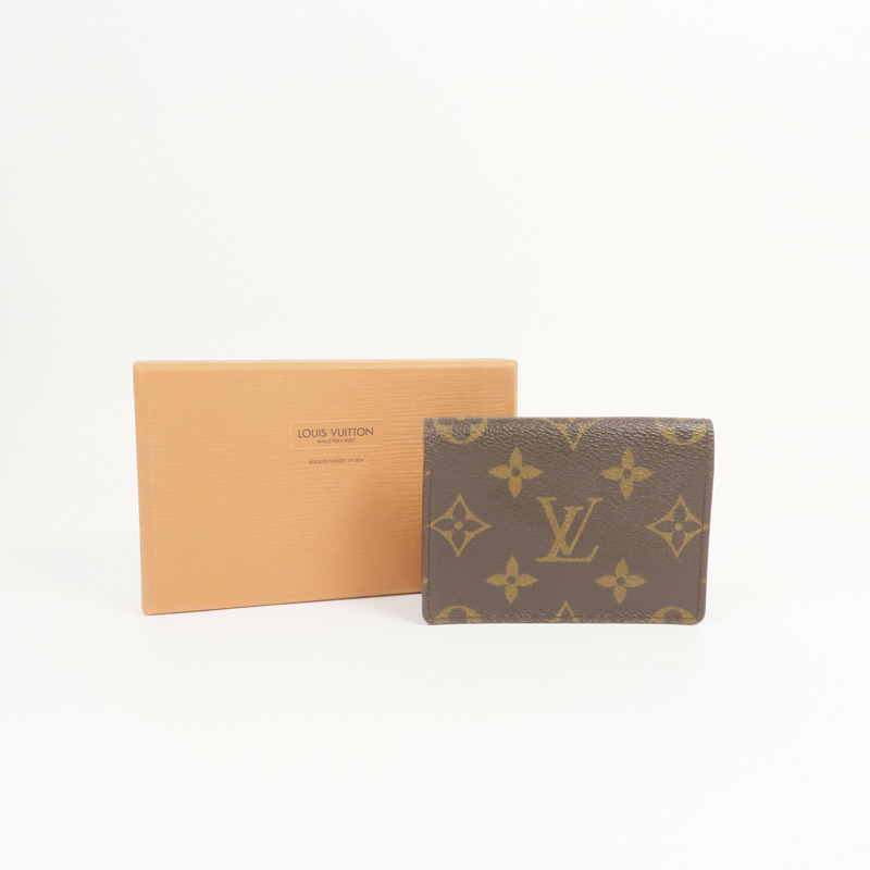 LOUIS VUITTON Monogram Card Case卡片套-17