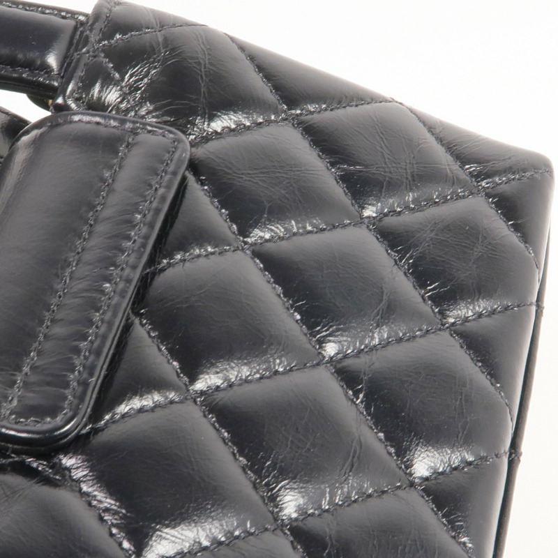 CHANEL 牛皮皮革Kelly Nano金扣手挽肩背兩用袋-14