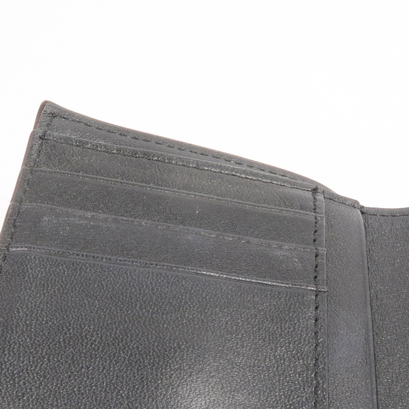 CELINE 牛皮皮革Trifold Wallet金扣錢包-16