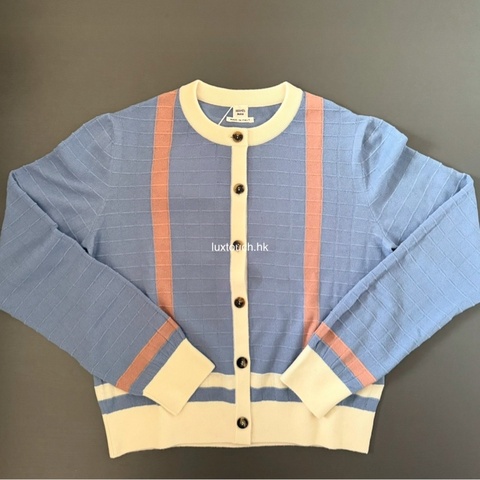 全新 現貨🧡 Hermes "Coaching remix" long-sleeve cardigan 女裝 羊毛 外套 Size 38 🐴