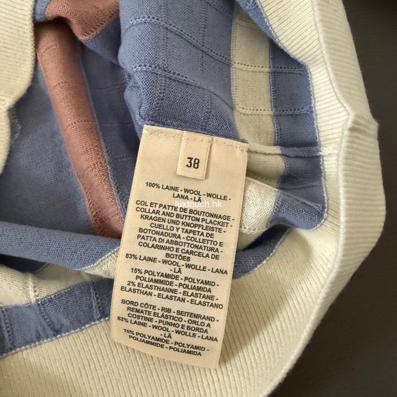 全新 現貨🧡 Hermes "Coaching remix" long-sleeve cardigan 女裝 羊毛 外套 Size 38 🐴-4