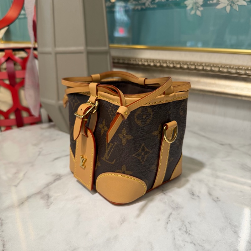 LV 原花NoePurseMini金釦肩斜背束口水桶包M57099-3