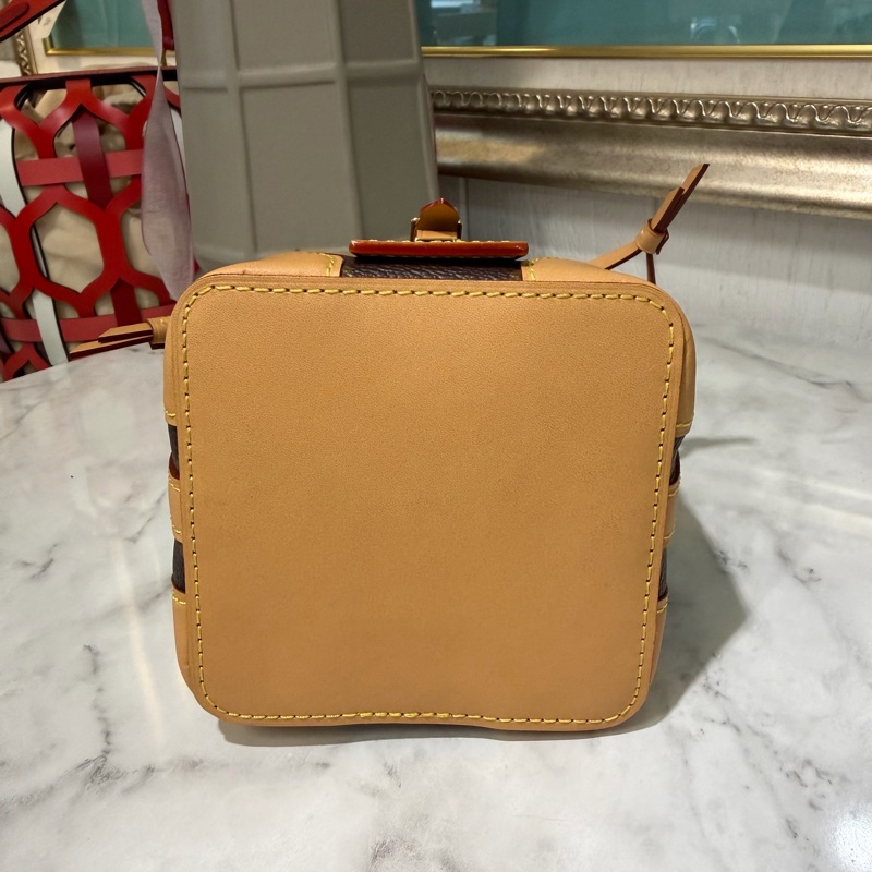 LV 原花NoePurseMini金釦肩斜背束口水桶包M57099-4