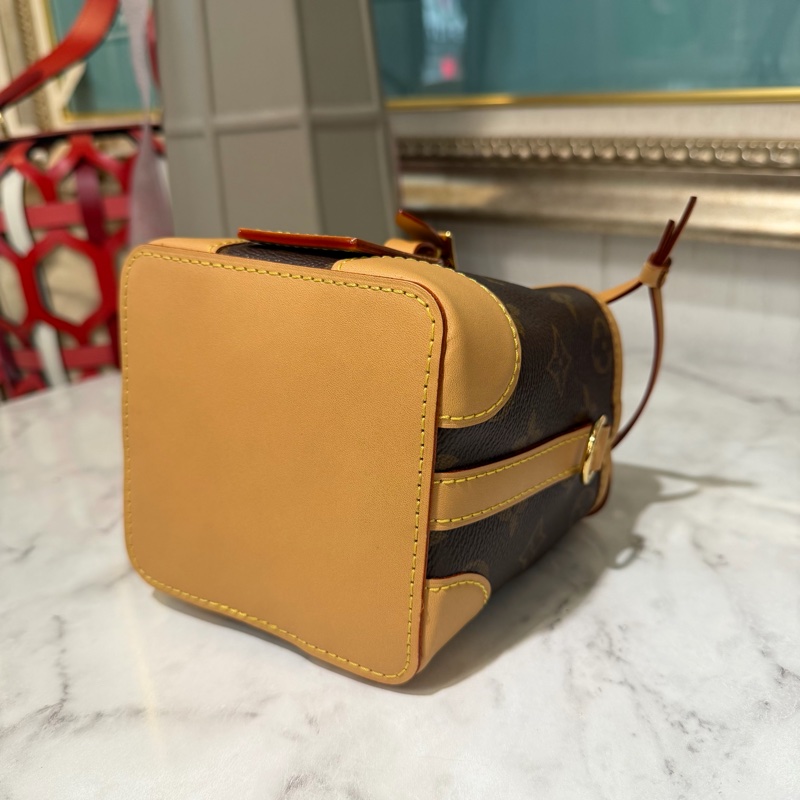 LV 原花NoePurseMini金釦肩斜背束口水桶包M57099-6