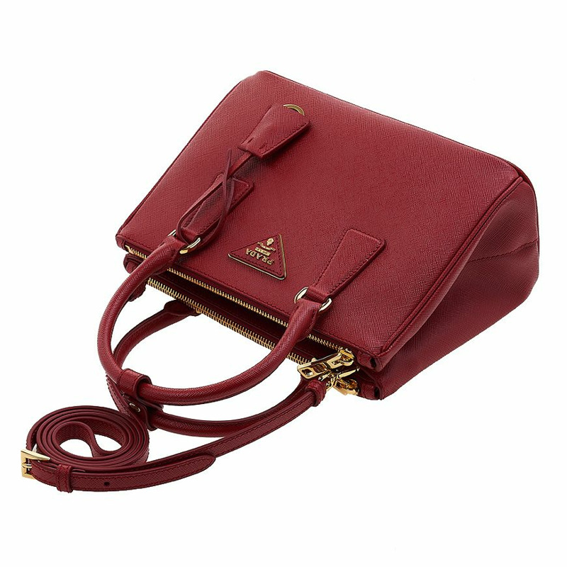 PRADA Saffiano 皮革小號手提包 1BA896 NZV F068Z (EOO)-3