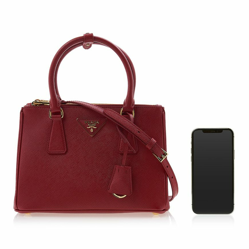 PRADA Saffiano 皮革小號手提包 1BA896 NZV F068Z (EOO)-5