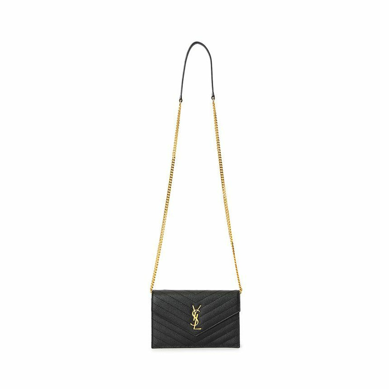 SAINT LAURENT Cassandra Matelassé 女士鏈條單肩包 742920 BOW01-7
