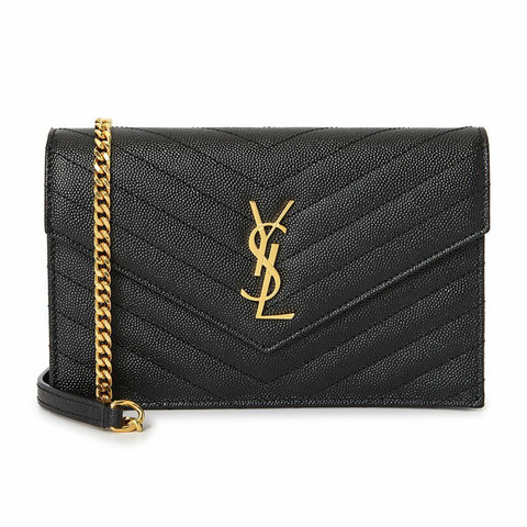 SAINT LAURENT Cassandra Matelassé 女士鏈條單肩包 742920 BOW01