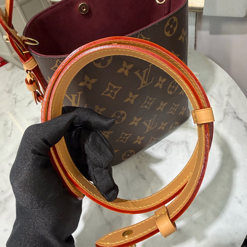 LV 原花金釦AllinBB手提斜背水桶包M12925-9