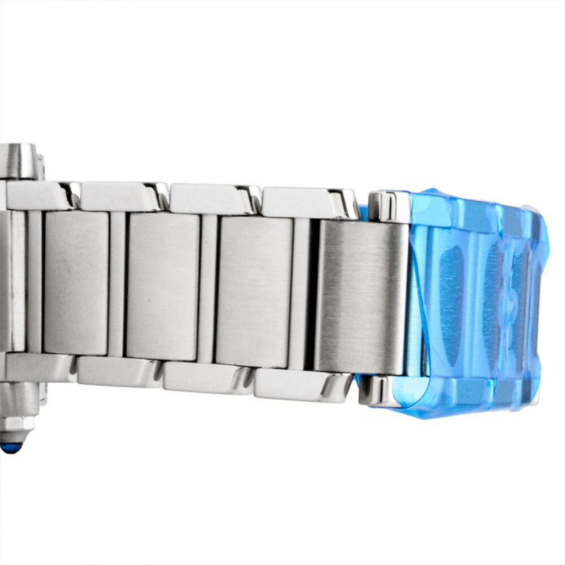 卡地亞 Tank Française SM 女士腕錶 W51008Q3 2384,石英機芯,象牙色錶盤,不鏽鋼錶殼-6