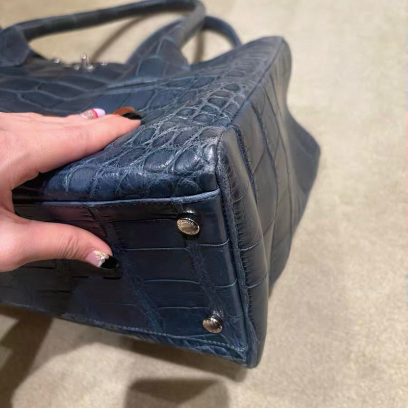 公价几十万港元🩷香奈儿 鳄鱼皮 托特包 11开 尺寸40*25 cm-11