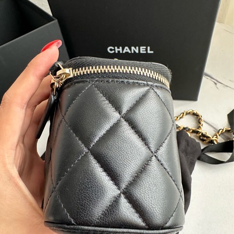 香奈兒金球款 迷你小化妝包-4