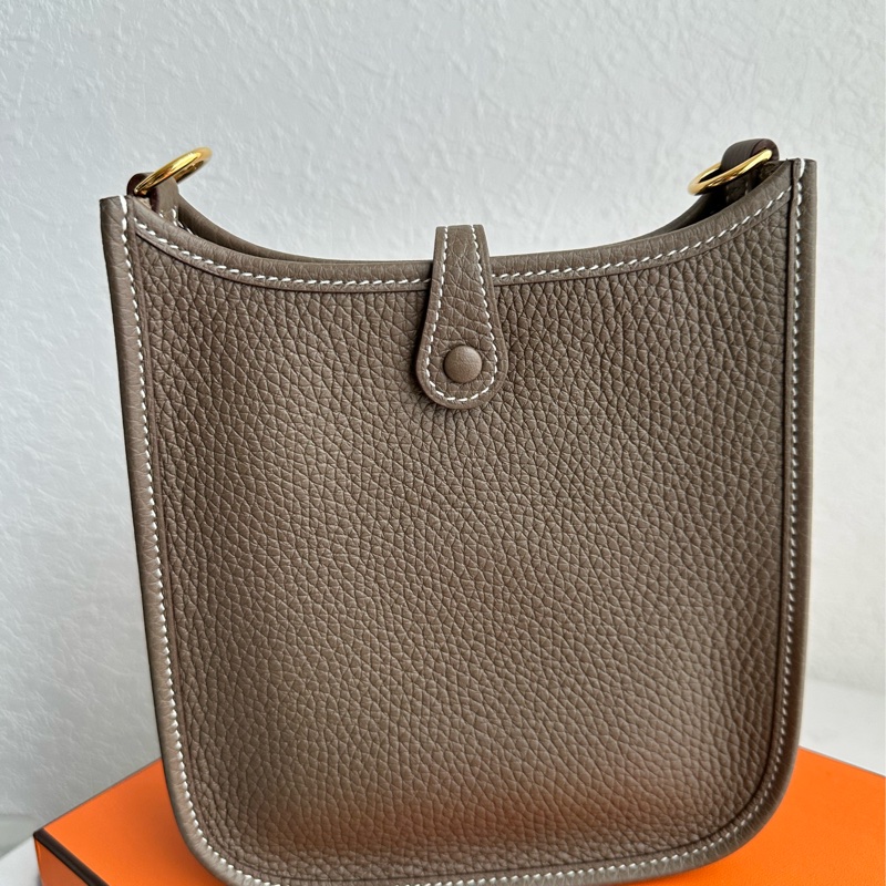 Hermes Evelyne mini 大象灰-4