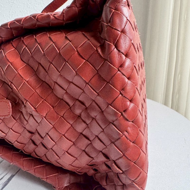 BV磚紅色手提旅行包-22