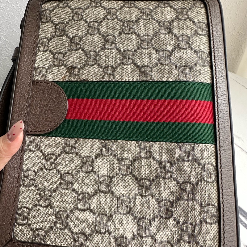 Gucci pvc 男女都可以用的相機包-8