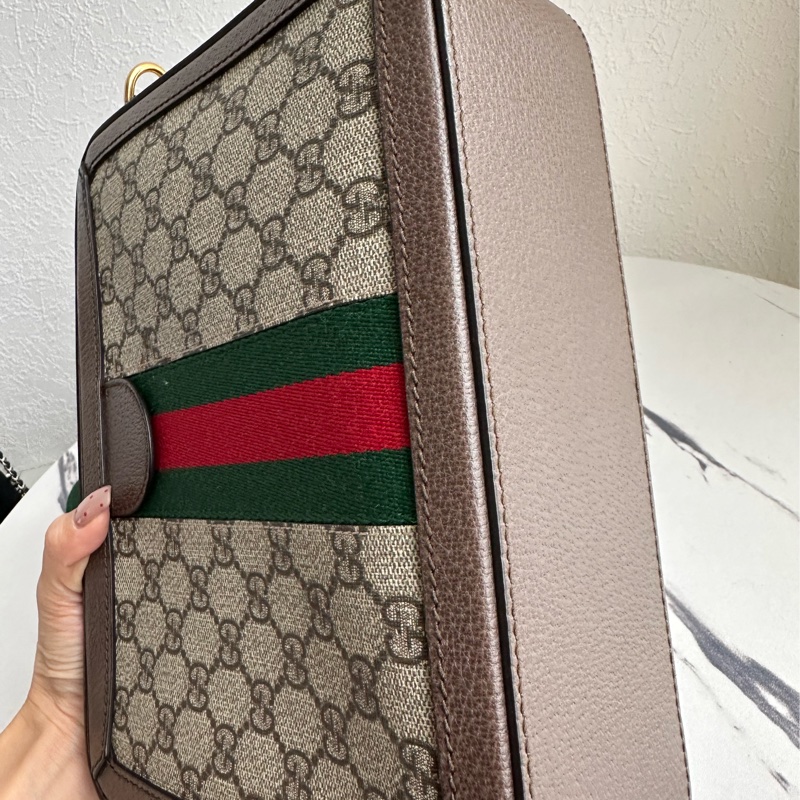 Gucci pvc 男女都可以用的相機包-9
