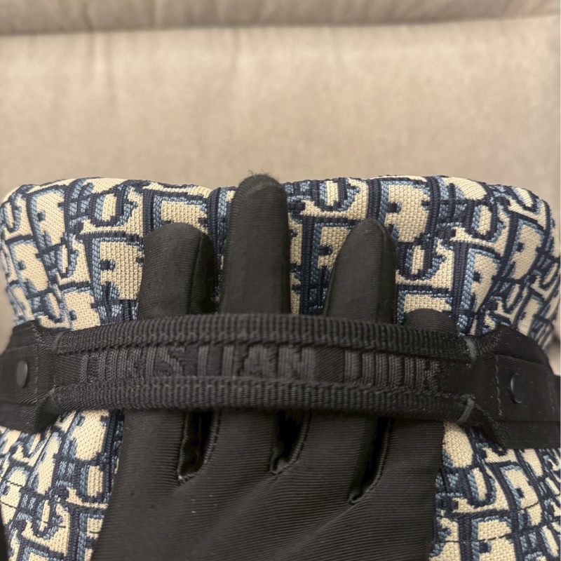 DIOR經典老花後背包-5