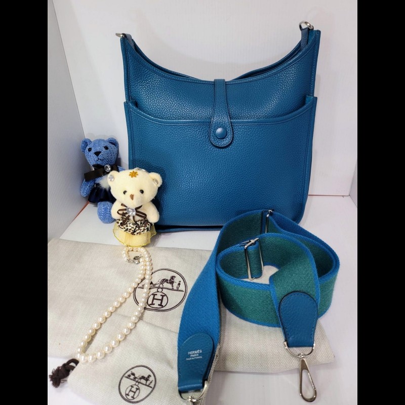 愛馬仕 伊芙琳 可休閒可正式包款-1