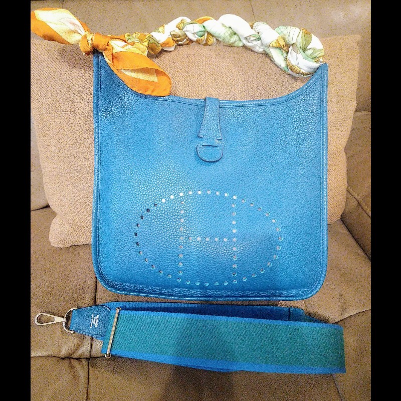 愛馬仕 伊芙琳 可休閒可正式包款-6