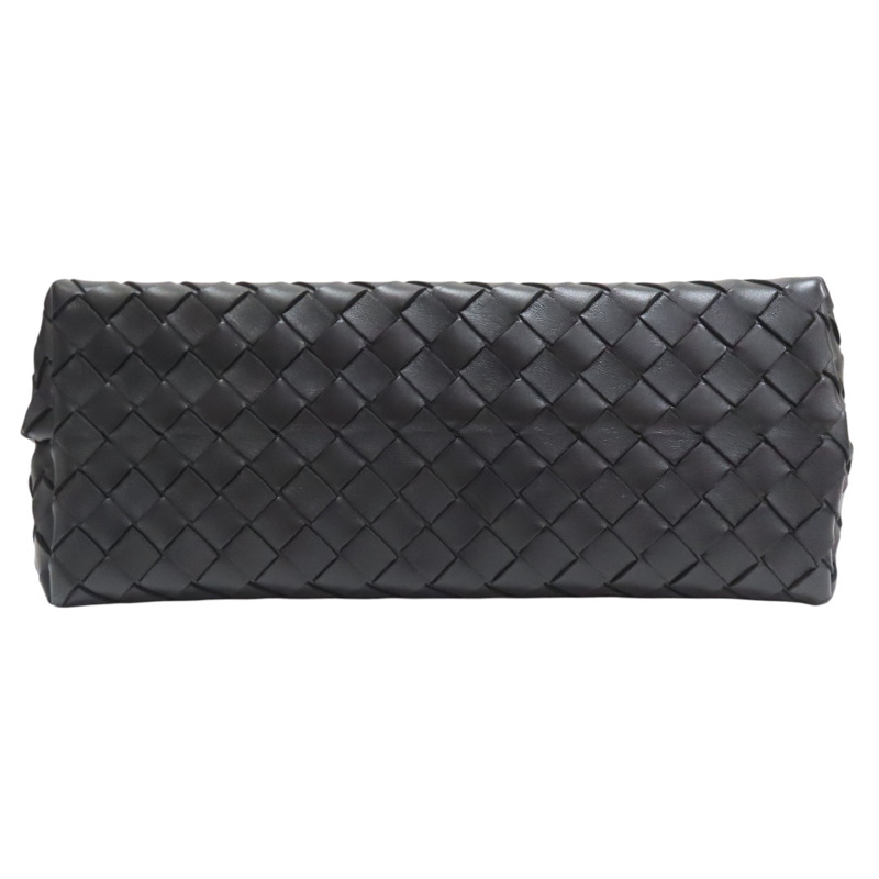 黑色 羊皮編織 Medium Andiamo 兩用包【BOTTEGA VENETA BV 寶緹嘉】 766016-3