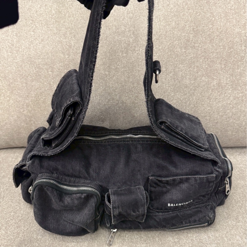 巴黎世家牛仔superbusy 小號-1