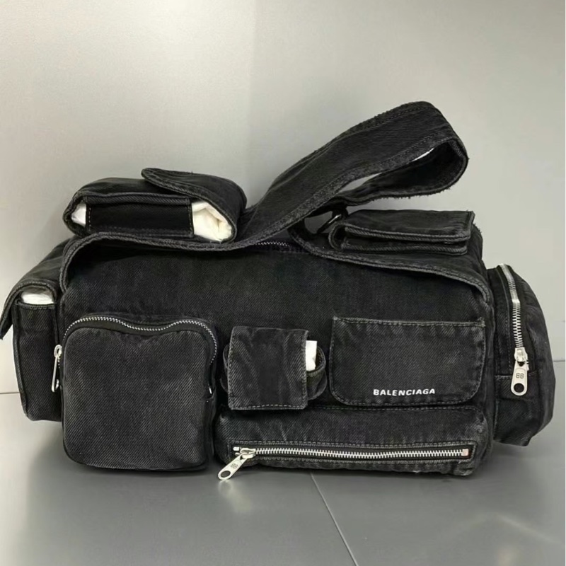 巴黎世家牛仔superbusy 小號-8