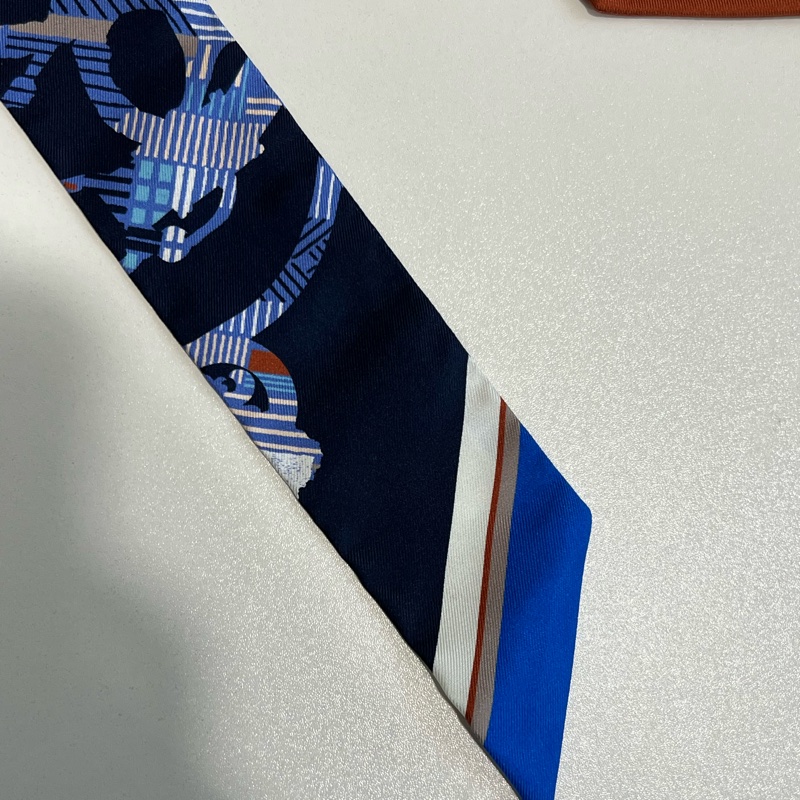 HERMES MARINE SILK CAVALCADOUR MORNING TWILLY-8