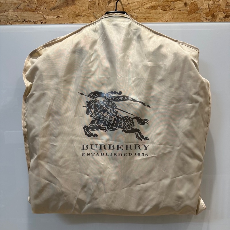【美收精品】BURBERRY 茶色短版風衣外套 4-586-13