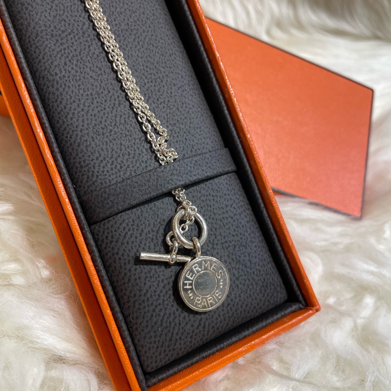 Hermès 925 頸鏈-1
