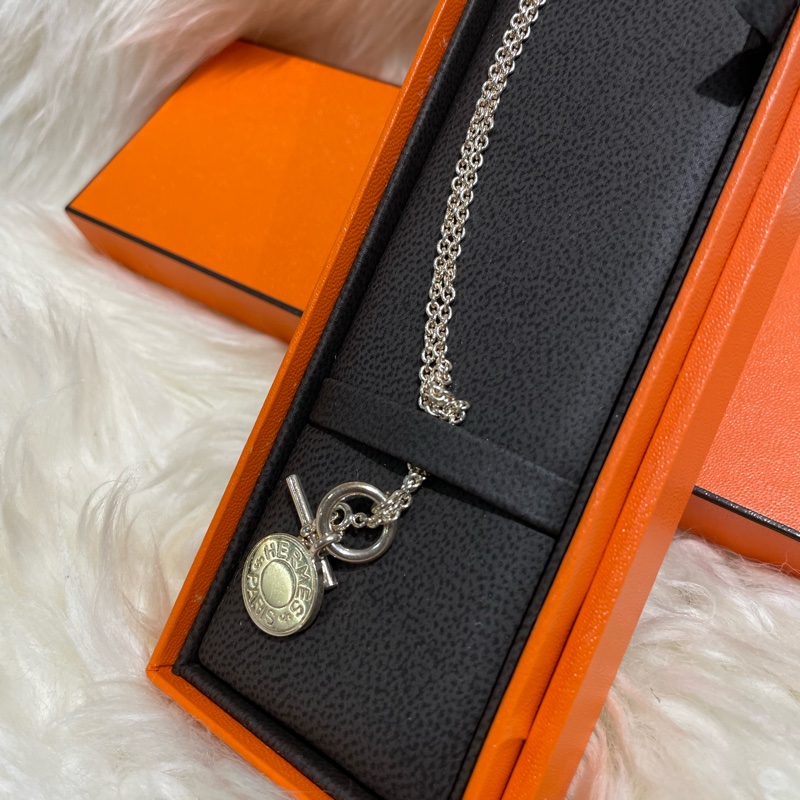 Hermès 925 頸鏈-2