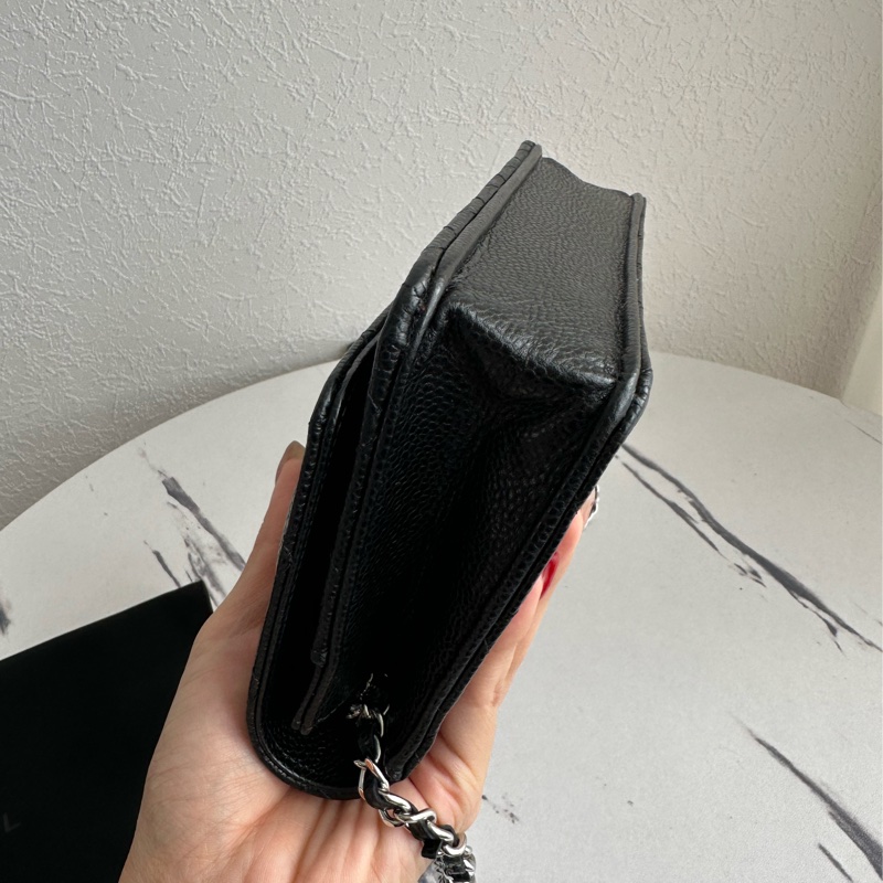 Chanel woc 荔枝黑色～～～～ 很好看-5