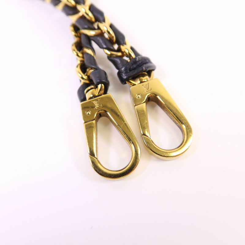 LOUIS VUITTON Monogram Reverse Vanity PM金扣手挽肩背兩用袋棕色-9