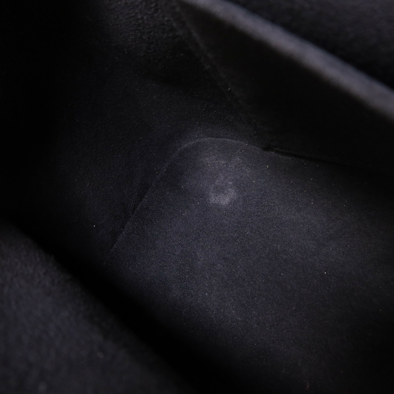 LOUIS VUITTON Monogram Reverse Vanity PM金扣手挽肩背兩用袋棕色-18